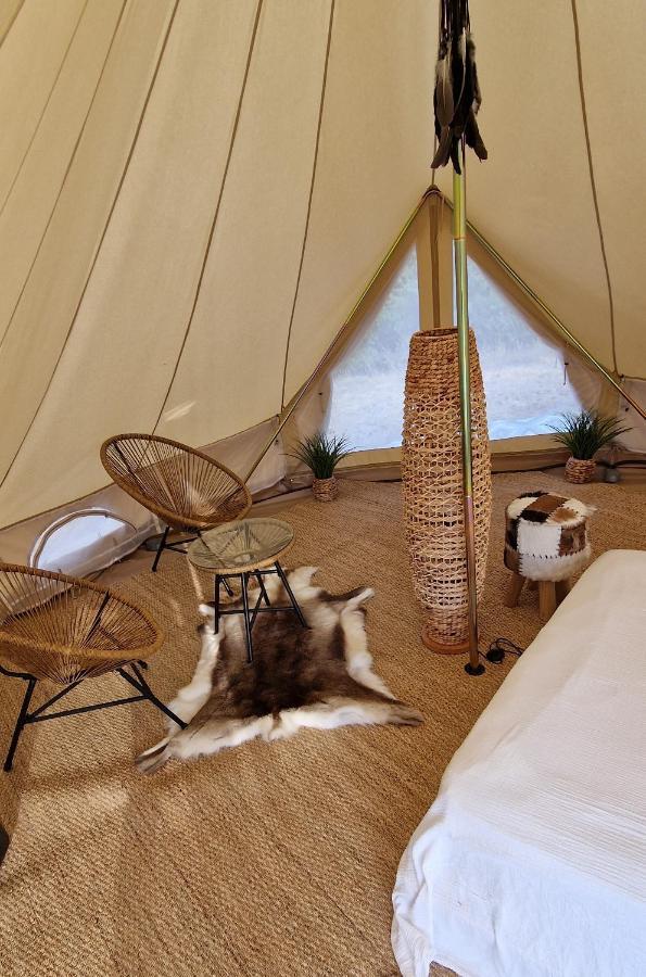 Tente Lodge Type Tipi A 1H De Nice Voie Lactee Bezaudun-les-Alpes Esterno foto